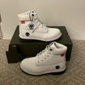 Timberland Premium 6 Inch waterproof boot white Helcor women’s 5 hh,